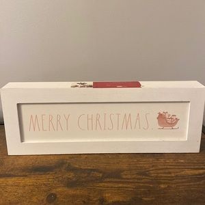 Rae Dunn Merry Christmas Sign